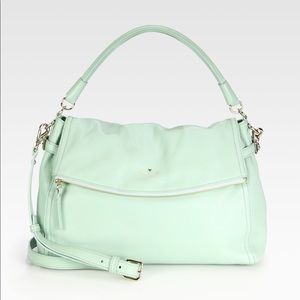 Kate Spade Minka Crossbody Foldover Bag in Mint
